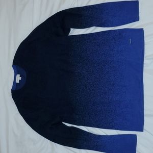 Blue crewneck sweater